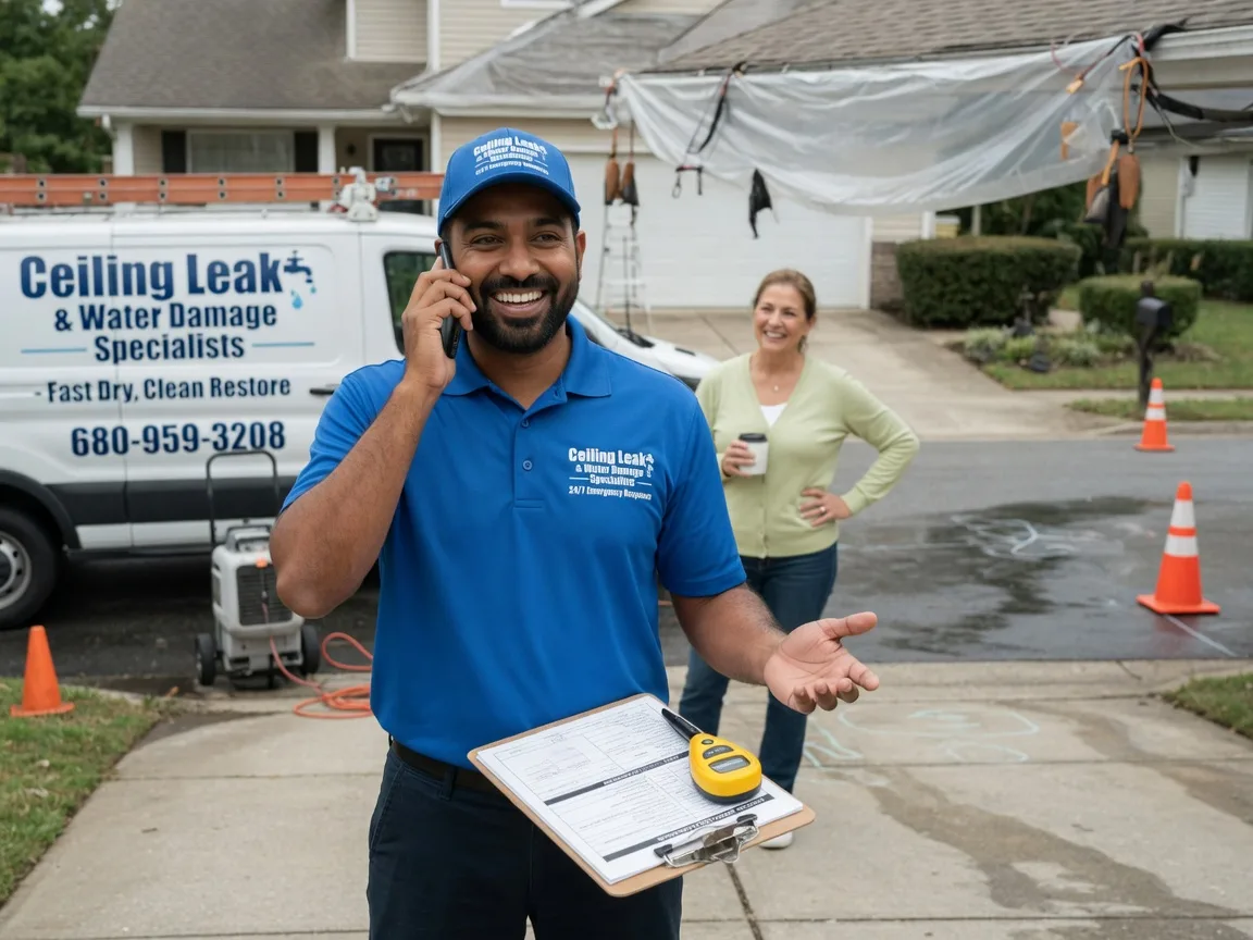 Ceiling Leak Cleanup Farmington, KY FAQs